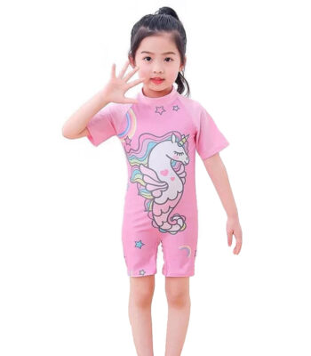Đồ Bơi Trẻ Em – Bộ Đồ Bơi Liền Thân Unicorn Đáng Yêu