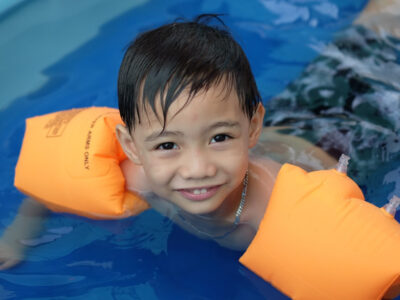 Phao tay tập bơi bơm hơi