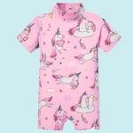 Đồ Bơi Trẻ Em Liền Thân – Mẫu Ngựa Hồng Unicorn