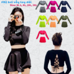 Bộ Đồ Bơi Váy Tay Dài
