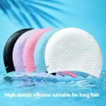 Mũ bơi silicone sần cho người lớn