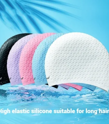 Mũ bơi silicone sần cho người lớn